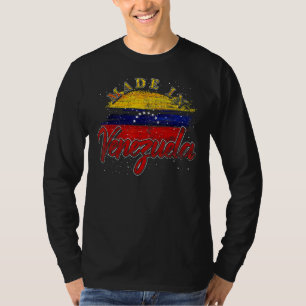 Latin American  Proud Venezuelan Made In Venezuela T-Shirt