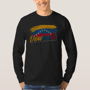 Latin American  Venezuela Flag Caracas Pride Venez T-Shirt