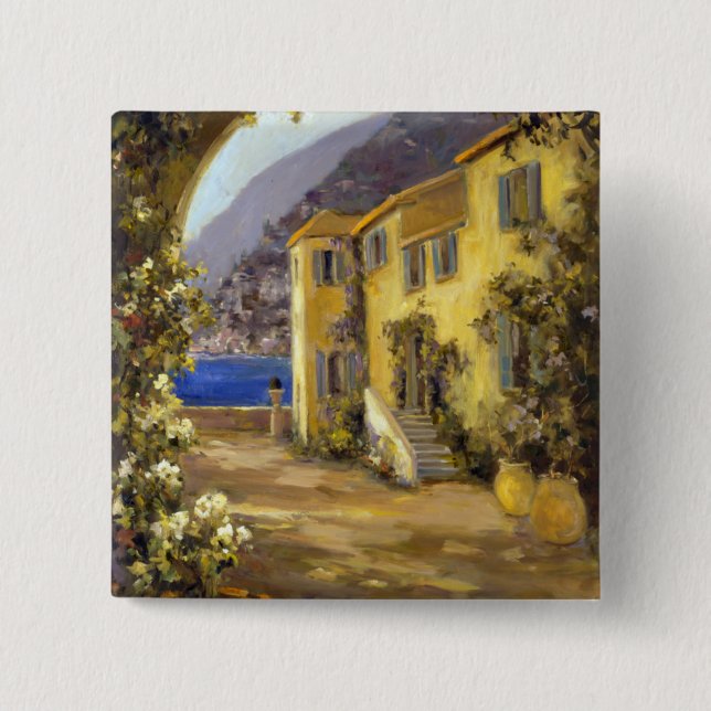 Latin Calm I 15 Cm Square Badge (Front)