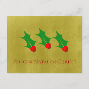 Latin Christmas Postcard