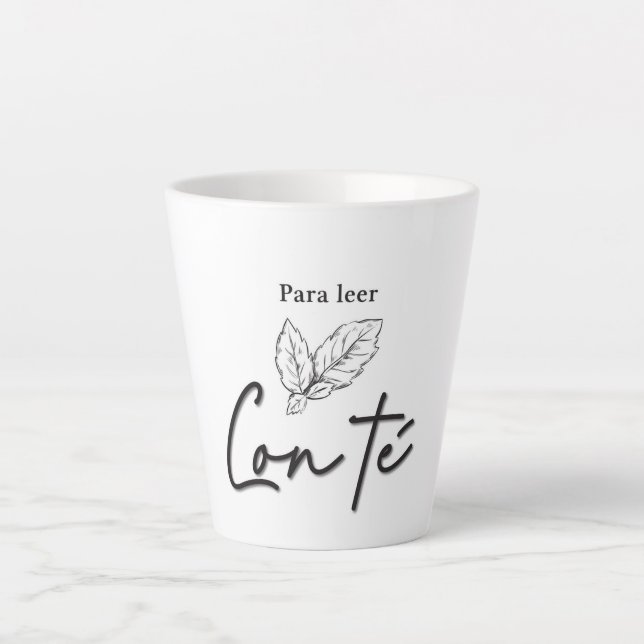 Latin coffee cup (Front)