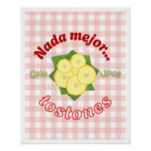 Latin Food Poster Funny Aesthetic Phrase