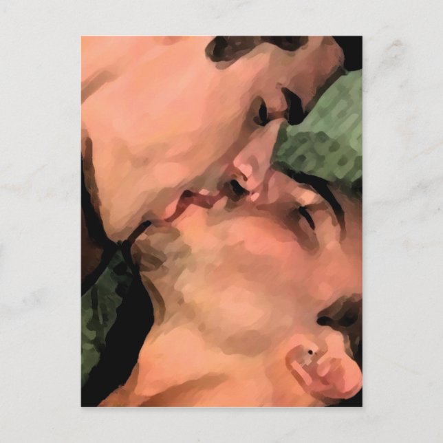 Latin Kiss Postcard (Front)