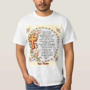 Latin Lords Prayer T-Shirt