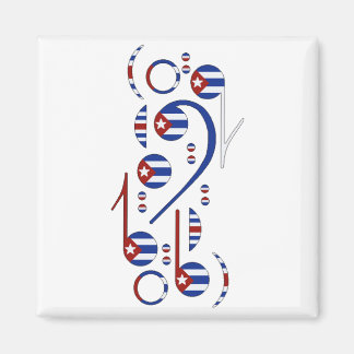 Latin Music Notes Magnet