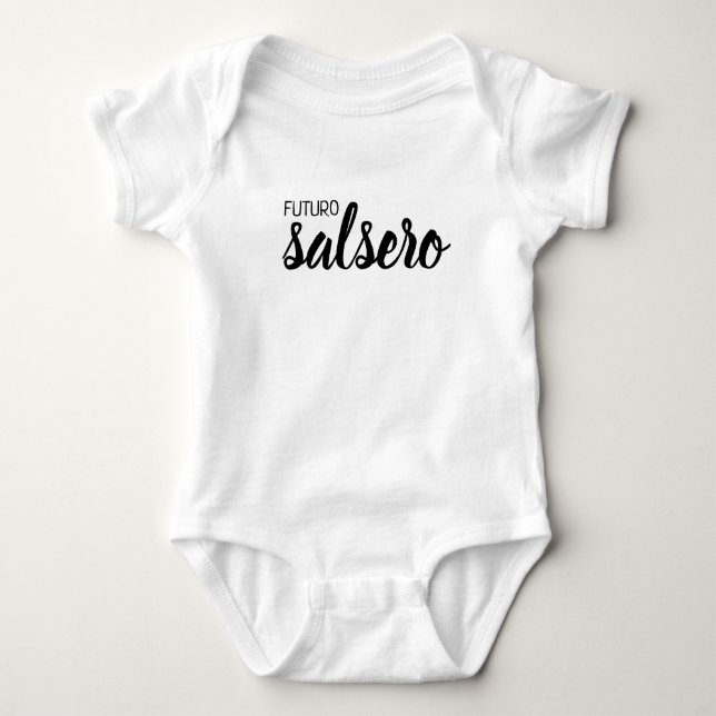 Latin Music: Salsa Baby Bodysuit (Front)