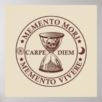 Latin Phrase - Seize the Day - Memento Mori