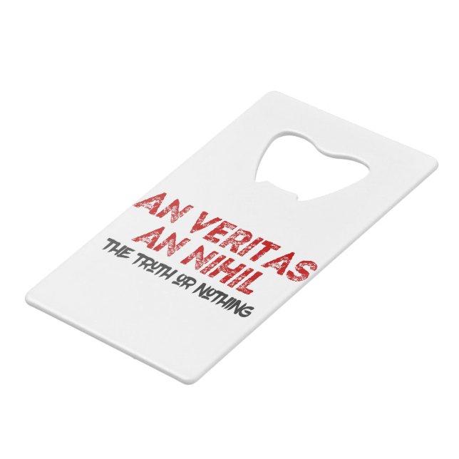 Latin Truth Quote (Front Angled)