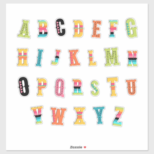 LATIN VIBES - A-Z 2- (Sheet)