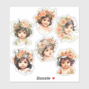 Latina Baby Face Florals Vintage Antique Journal