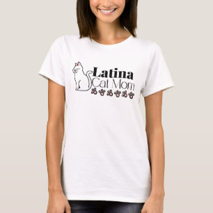 Latina Cat Mum Woman T-Shirt