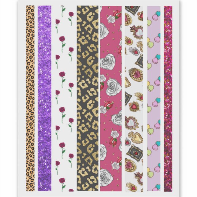 Latina Love Planner Stickers Kit (Front)