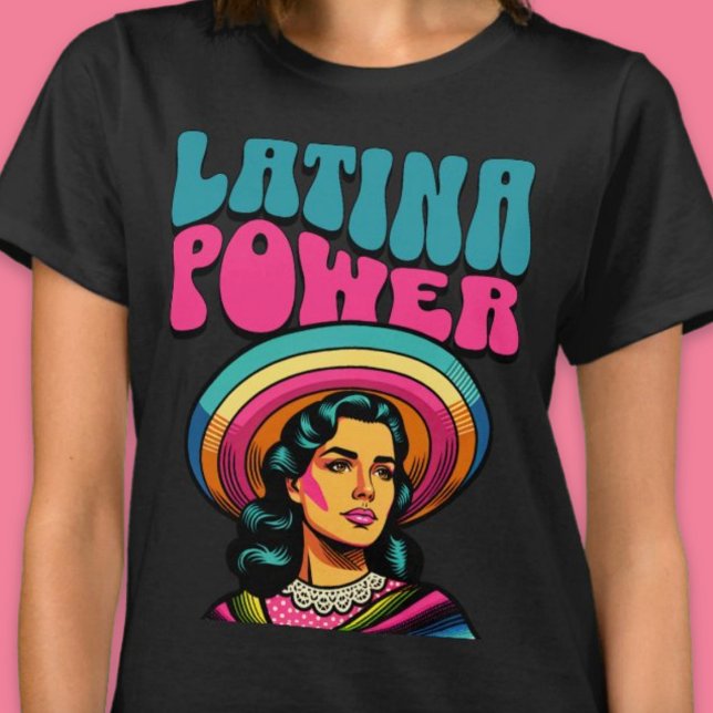 Latina Power Hispanic Heritage Month Shirt  (Latina Power Hispanic Heritage Month Shirt )
