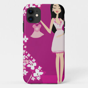 latina pregnant woman iPhone 11 case