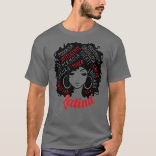 Latina Woman Art Hispanic Heritage Month Latin Cou T-Shirt