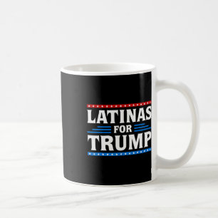 Latinas For Trump 2024 Election Vote Latina Women  Coffee Mug