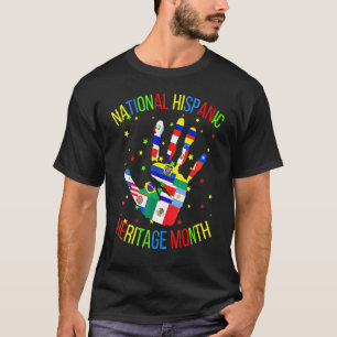Latino America Culture National Hispanic Heritage T-Shirt