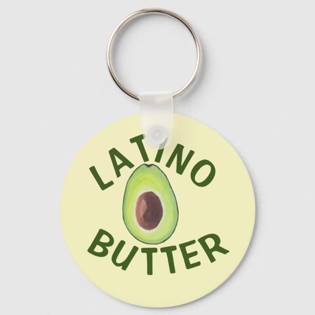 Latino Butter Keychain (Front)
