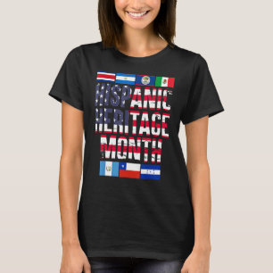 Latino Pride Latin American Culture Hispanic Herit T-Shirt