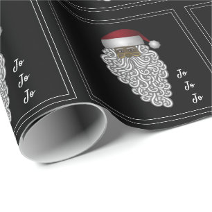 Latino Santa Jo Jo Jo Christmas Wrapping Paper