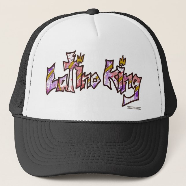 LatinoKing Trucker Hat (Front)