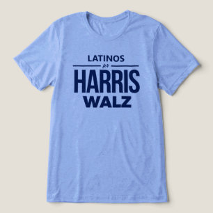 Latinos for Harris Walz Tri-Blend Shirt