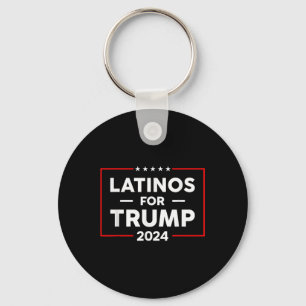 Latinos For Trump 2024 Key Ring