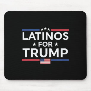 Latinos For Trump 2024 - President Election Trump Mouse Mat