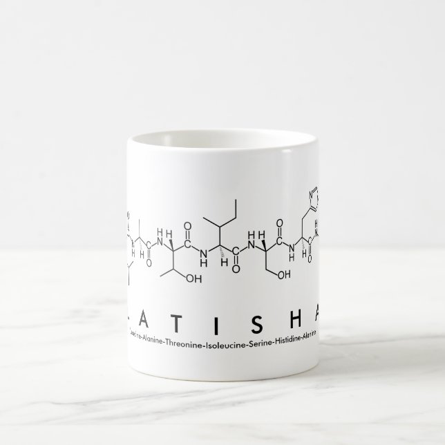 Latisha peptide name mug (Center)