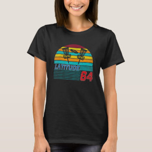 Latitude 64 Disc Golf Retro Vintage Men Women T-Shirt