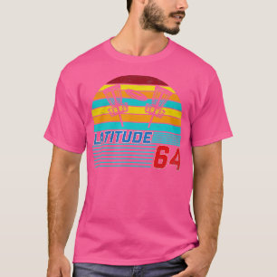 Latitude 64 Disc Golf Retro Vintage Men Women T-Shirt