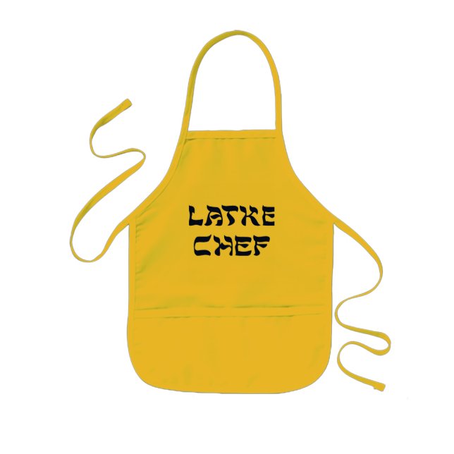 Latke Chef Apron (Front)
