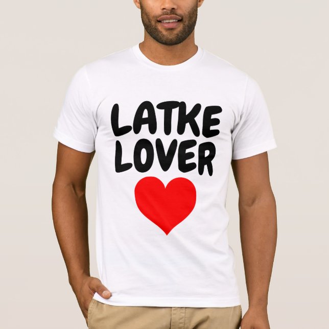 LATKE LOVER T-shirts (Front)