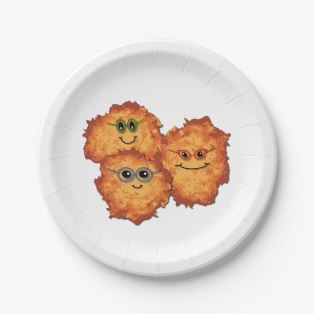 Latke Paper Plate (Front)
