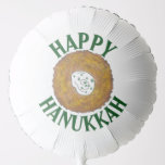 Latkes Happy Hanukkah Chanukah Jewish Holidays Balloon<br><div class="desc">Balloon design features an original marker illustration of a delicious potato latke, with HAPPY HANUKKAH in a fun font. This holiday design is also available on other products, including coordinating party products and decor. Don't see what you're looking for? Need help with customisation? Contact Rebecca to have something designed just...</div>