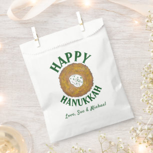 Latkes Happy Hanukkah Chanukah Jewish Holidays Favour Bags