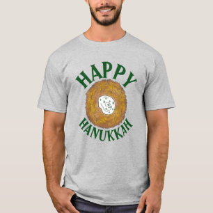 Latkes Happy Hanukkah Chanukah Jewish Holidays T-Shirt
