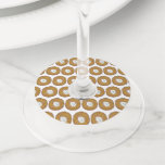 Latkes Happy Hanukkah Chanukah Jewish Holidays Wine Glass Tag<br><div class="desc">Design features an original marker illustration of a delicious latke potato pancake topped with sour cream, a staple in Jewish holiday cuisine. Ideal for Hanukkah celebrations! This Chanukah latkes design is also available on other products. Lots of additional foodie designs are also available from this shop! Don't see what you're...</div>