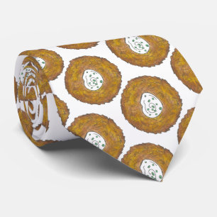 Latkes Potato Pancake Hanukkah Jewish Holiday Food Tie