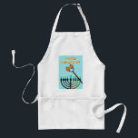 Latkes Roasting on an open fire... Standard Apron<br><div class="desc">The perfect apron for your Latke party this year. Happy Hanukkah!</div>