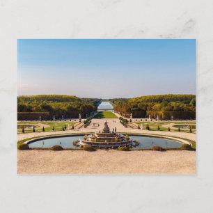 Latona Fountain and Grande Perspective, Versailles Postcard