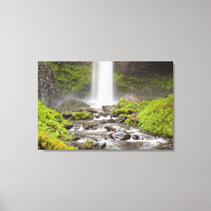 Latourell Falls, Columbia River Gorge, Oregon, Canvas Print