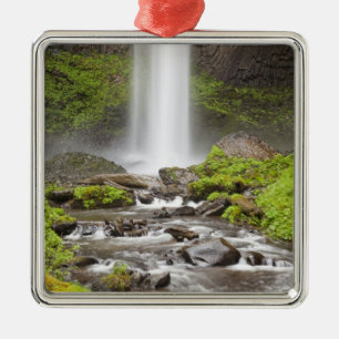 Latourell Falls, Columbia River Gorge, Oregon, Metal Tree Decoration