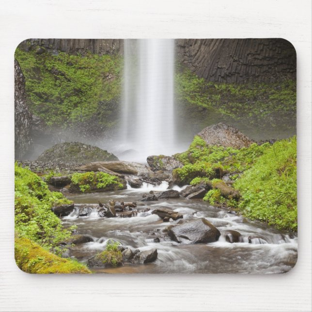 Latourell Falls, Columbia River Gorge, Oregon, Mouse Mat (Front)