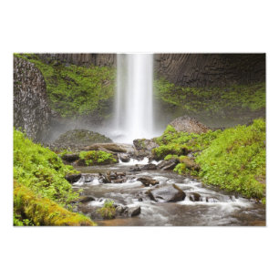 Latourell Falls, Columbia River Gorge, Oregon, Photo Print