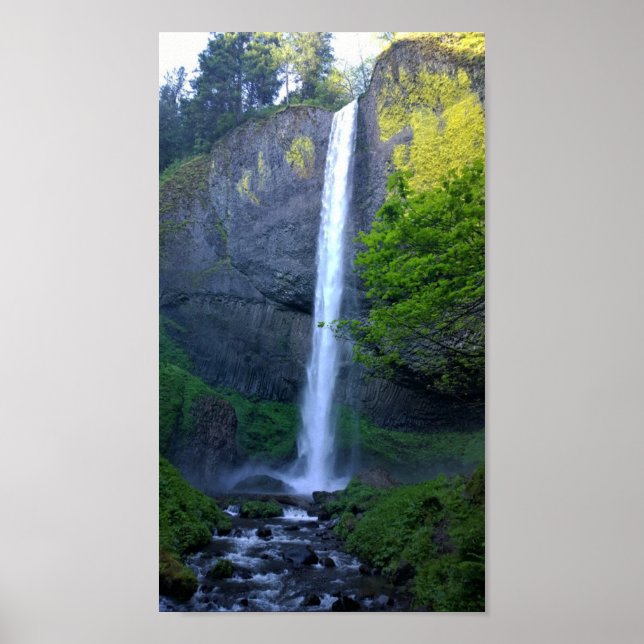 Latourell Falls, Oregon Poster (Front)
