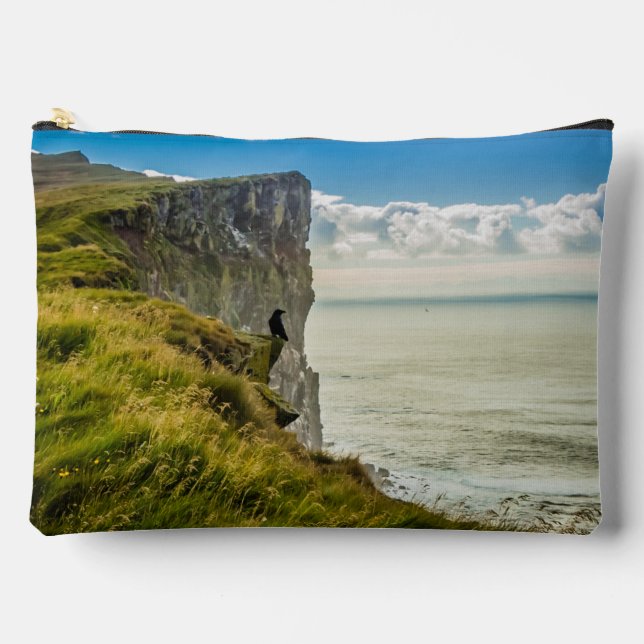 Latrabjarg cliffs, Iceland Accessory Pouch (Front)