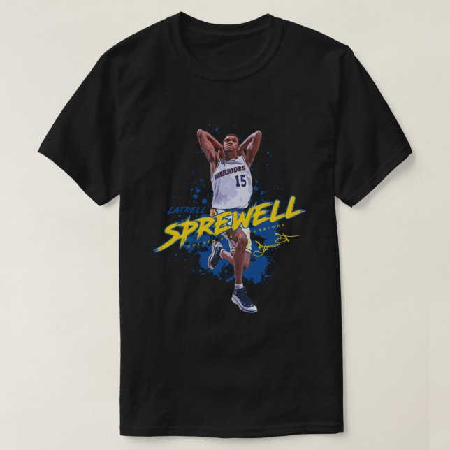 Latrell Sprewell  T-Shirt (Design Front)