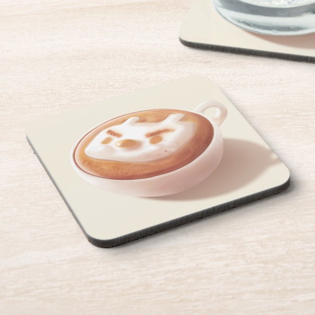 Latte Art Coaster (Left Side)