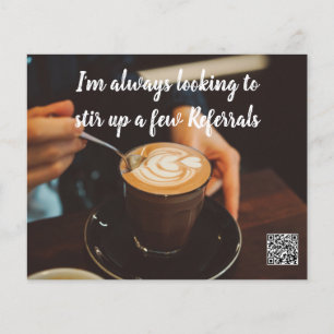 latte clients referral real estate marketing sell  flyer